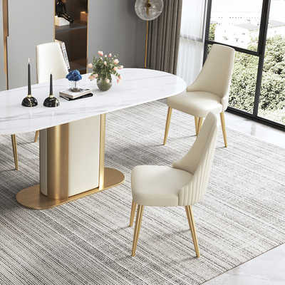 Italian style modern simple designer creative dining chair