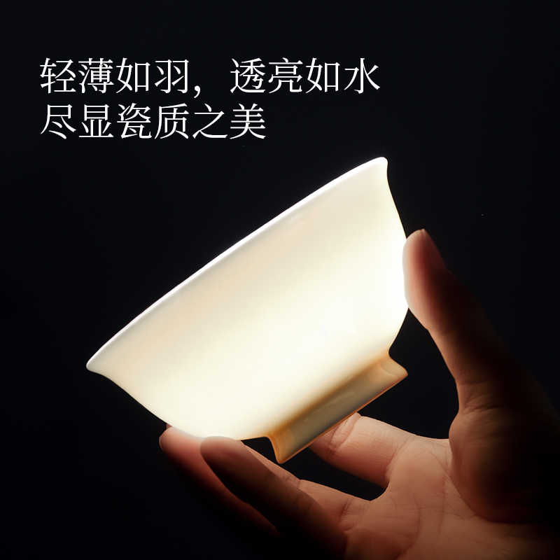 Jingdezhen ceramic tableware set white porcelain dish set household under glaze color bowl plate moving bowl set
