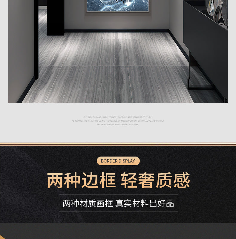 Xi on the branches of the living room TV background wall decorative painting Chinese knot into the household is opposite the door Wangyun Chinese corner hanging painting