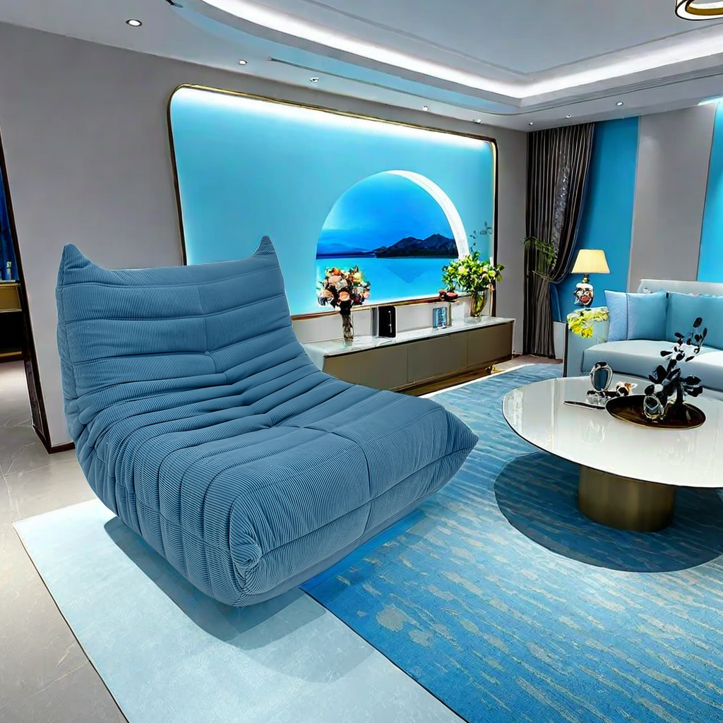 Compress sofa-YF407-1 LIGHT BLUE