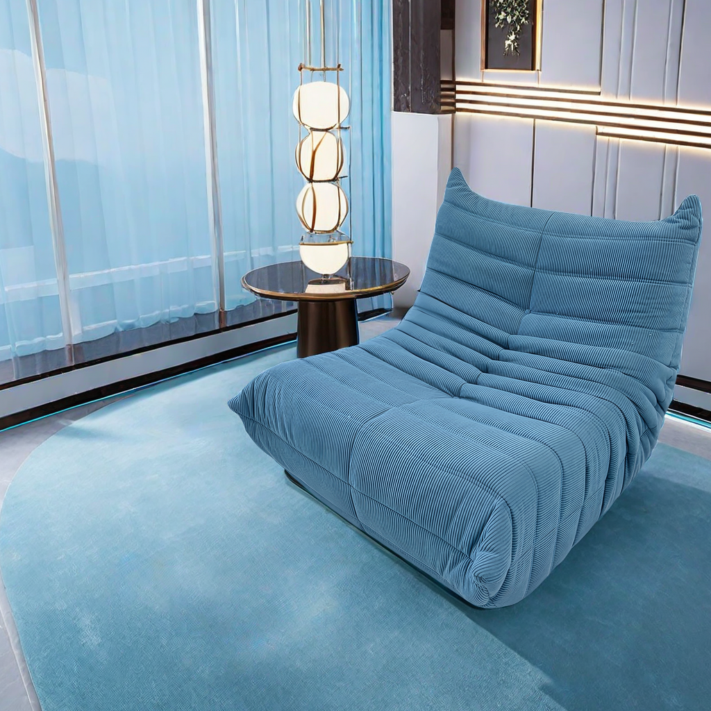 Compress sofa-YF407-1 LIGHT BLUE