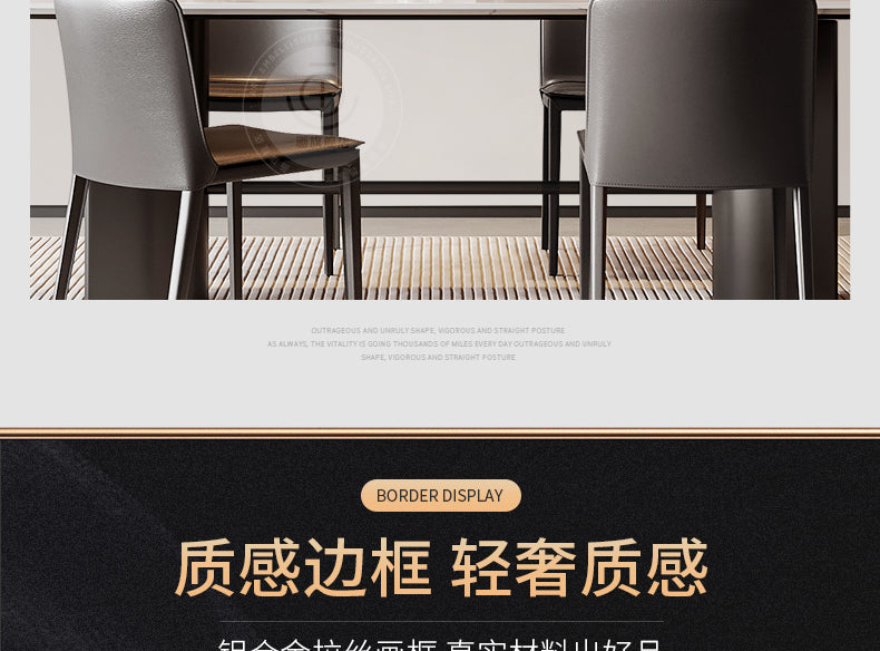 Light luxury stone to run the living room decorative painting wall clock 2025 new clock advanced sense sofa background wall hanging painting