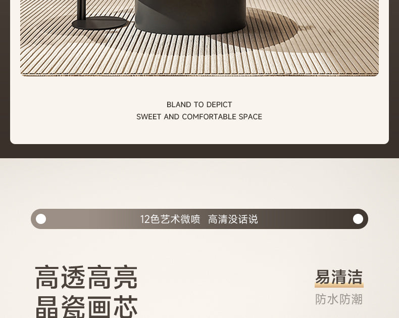 Fortune tree light luxury living room decorative painting new Chinese style back with back-up sofa background wall hanging painting advanced sense landscape painting