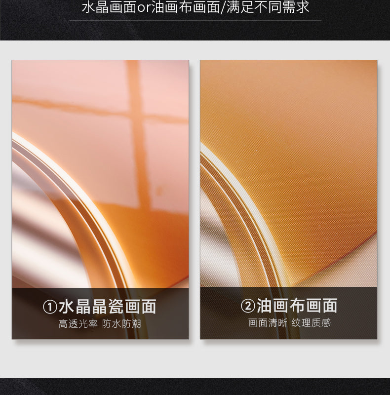 Modern light luxury living room decorative painting advanced sense superimposed painting stone to run abstract and simple sofa background wall hanging painting