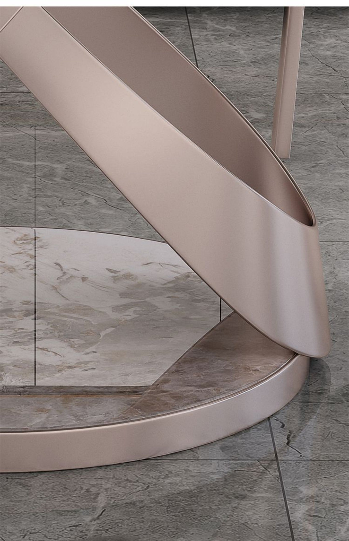 Home 10 people with turntable table modern light luxury high-end villa electric large round 1.8m table