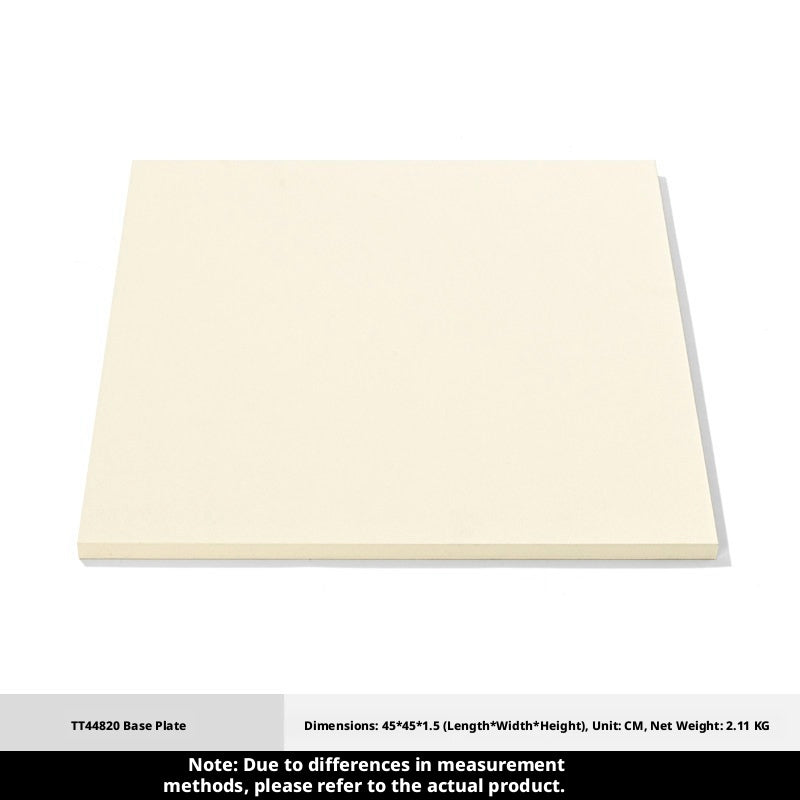 Beige Suede Ring Display Stand with Multi-Level Steps for Vendors