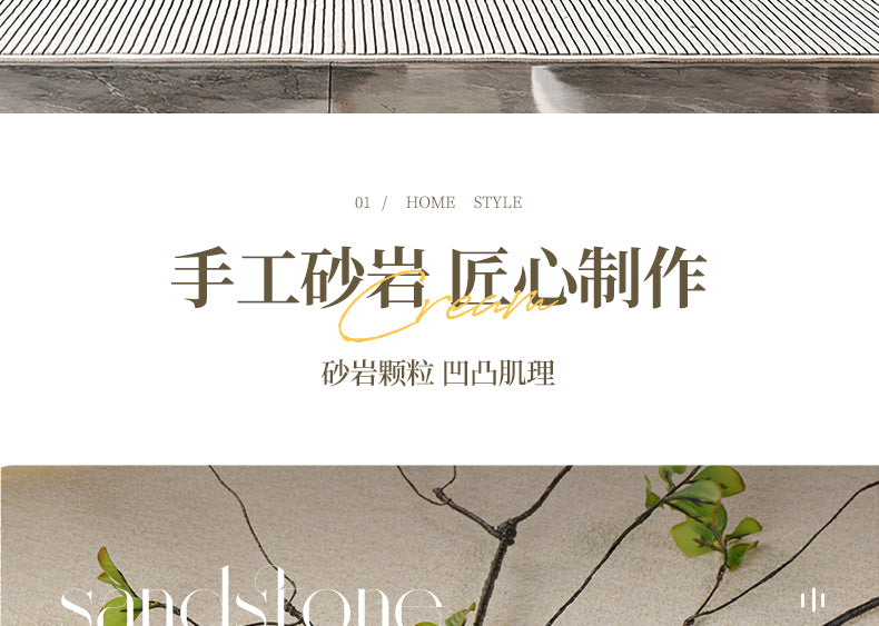 Stone to run the restaurant hanging painting hydroponic green plant dining table background wall decorative painting simple high sense wall painting