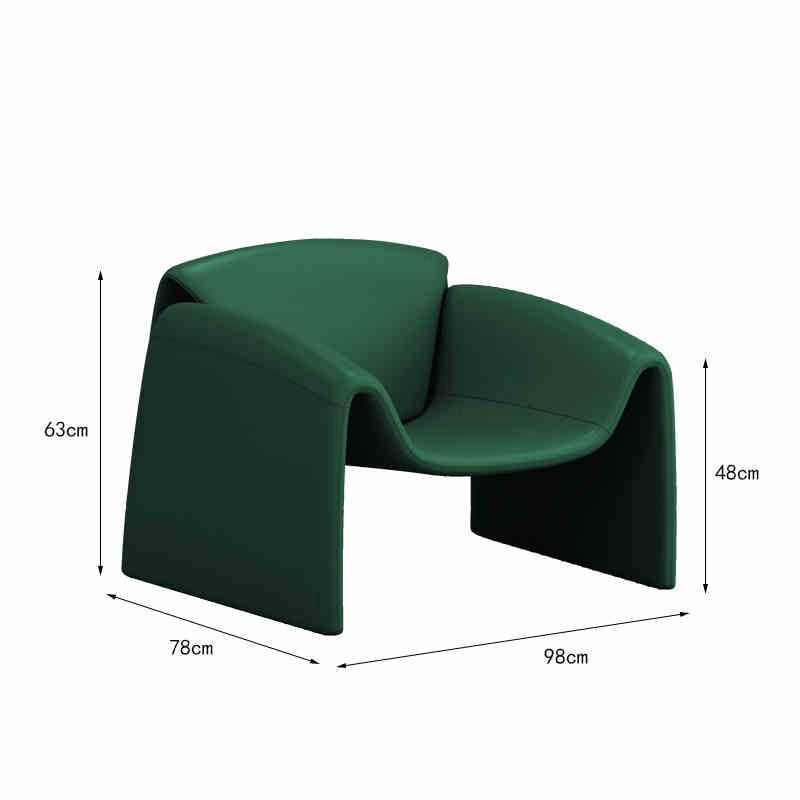 Net red creative light luxury leisure chair designer lazy living room balcony crab chair modern simple single sofa chair