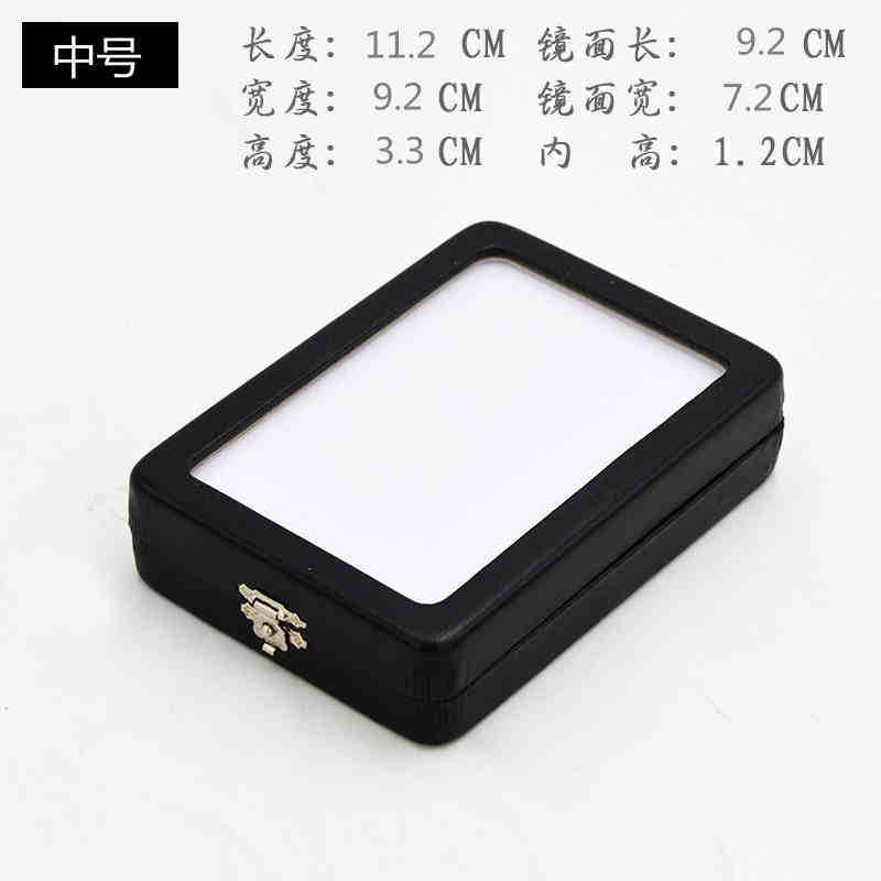 5PCS Gemstone Display Box for Loose Stones, Crystal Storage Case,stone box