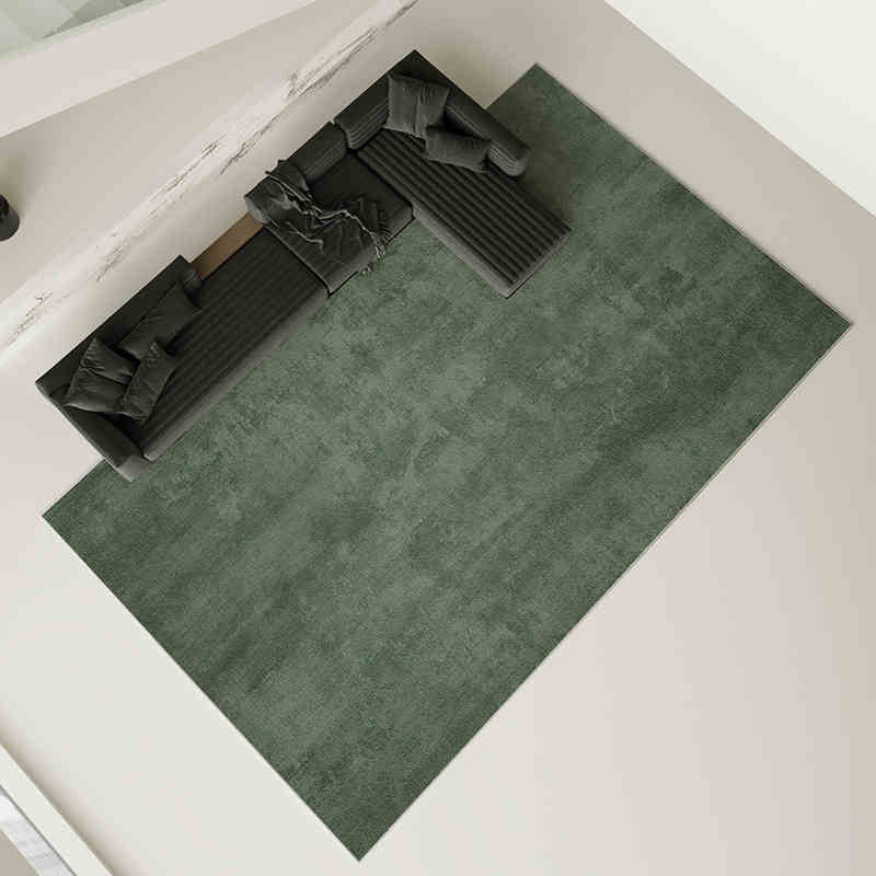 Grey carpet living room light luxury high-end high-end washable rub home sofa floor mat