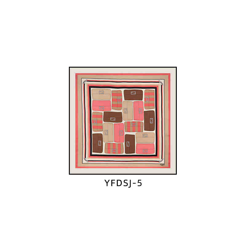 FEN DI di silk scarf decorative painting FEN modern light luxury senior sense square hanging painting restaurant dining room porch murals