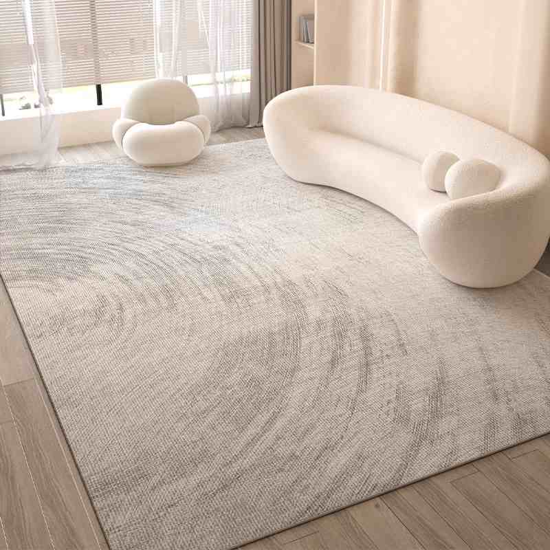 Cream wind carpet living room light luxury senior sense home sofa floor mat bedroom waterproof wash free wipe