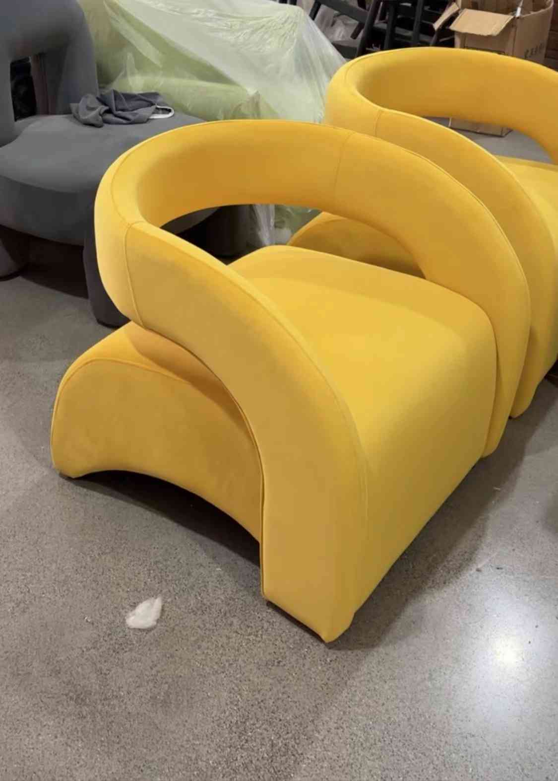 Nordic designer single sofa ins wind network red modern minimalist light luxury living room balcony leisure tiger chair
