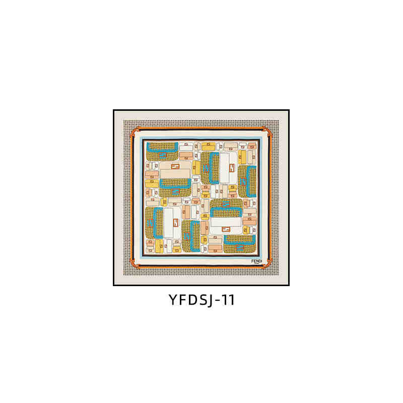 FEN DI di silk scarf decorative painting FEN modern light luxury senior sense square hanging painting restaurant dining room porch murals