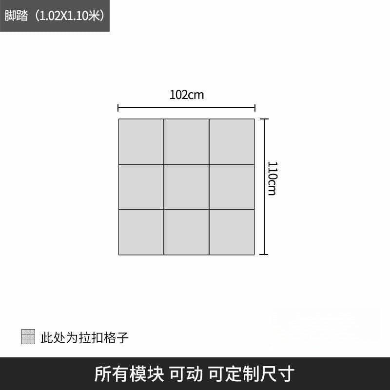 Italian minimalist pixel leather sofa living room modern simple size apartment module sofa with corner Concubine