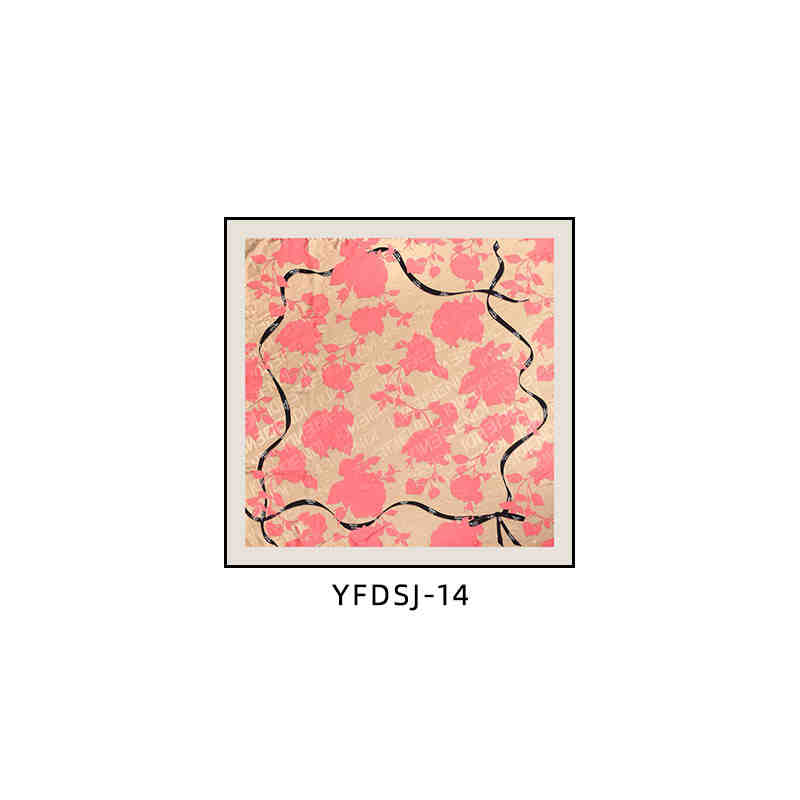 FEN DI di silk scarf decorative painting FEN modern light luxury senior sense square hanging painting restaurant dining room porch murals