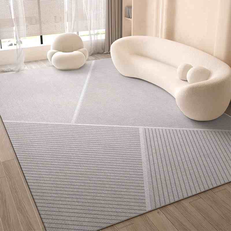 Cream wind carpet living room light luxury senior sense home sofa floor mat bedroom waterproof wash free wipe