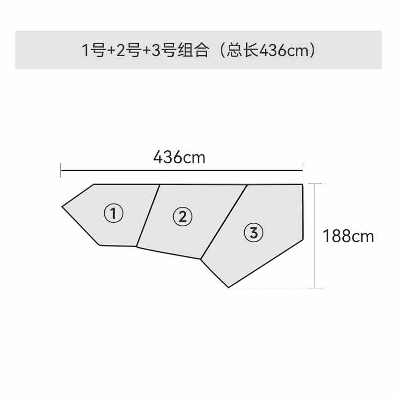 Abnormity module rock sofa Villa abnormity personality combination designer large flat fabric sofa