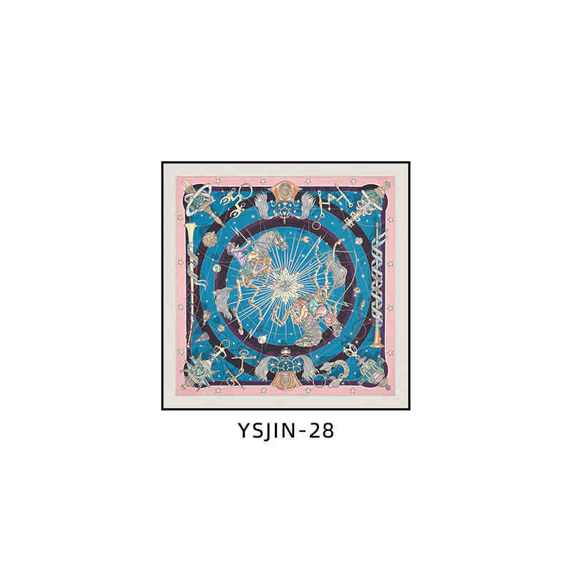 Love horse silk scarf decoration painting Shi high-end light luxury porch square horse hanging painting restaurant living room bedroom room landing