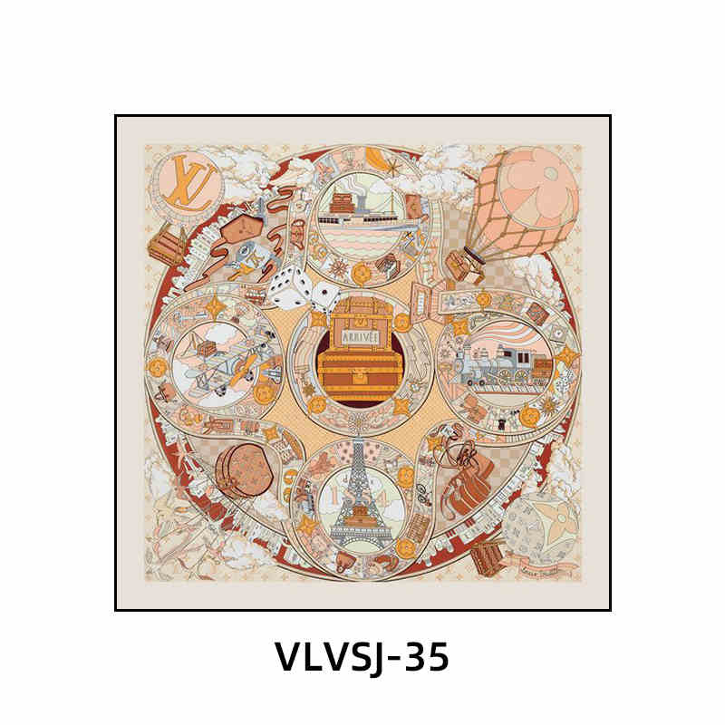 Silk scarf decoration painting modern light luxury high-end L painting V new clothing store cloakroom bedroom bedside hanging painting living room