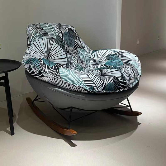 Nordic light luxury single sofa network red rocking chair home recliner lounger lounger Rocking chair sofa chair