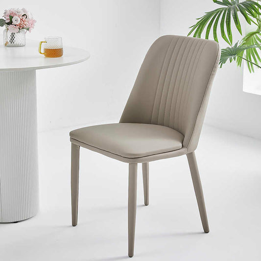 Nordic designer backed home dining chair