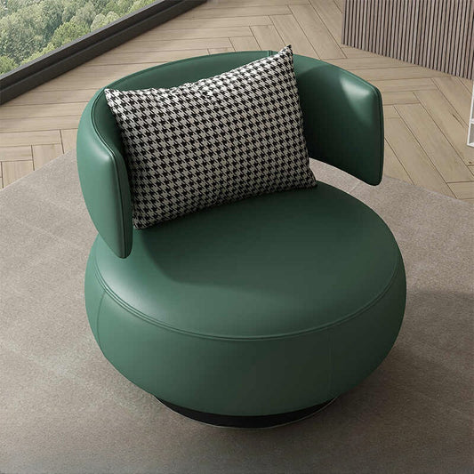 Living room balcony lounge chair Hotel business reception sofa table chair combination light luxury single sofa can be rotated
