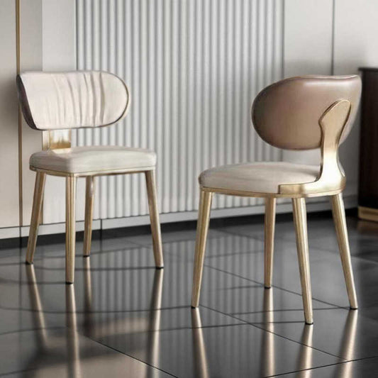 Nordic light luxury dining chair