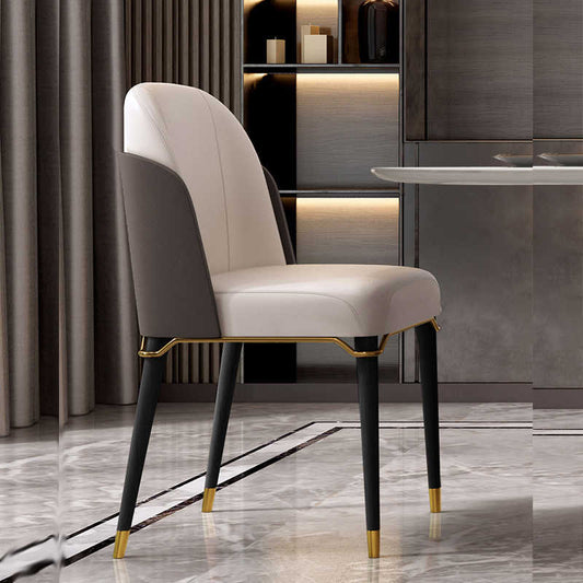 Light luxury solid wood dining chair