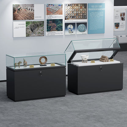 Lockable Display Case for Jewelry Store Glass Top Showcase