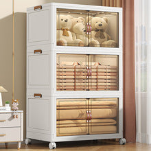 Children's clothes snacks toys Plastic locker Bedroom wardrobe locker Multi-layer storage cabinets