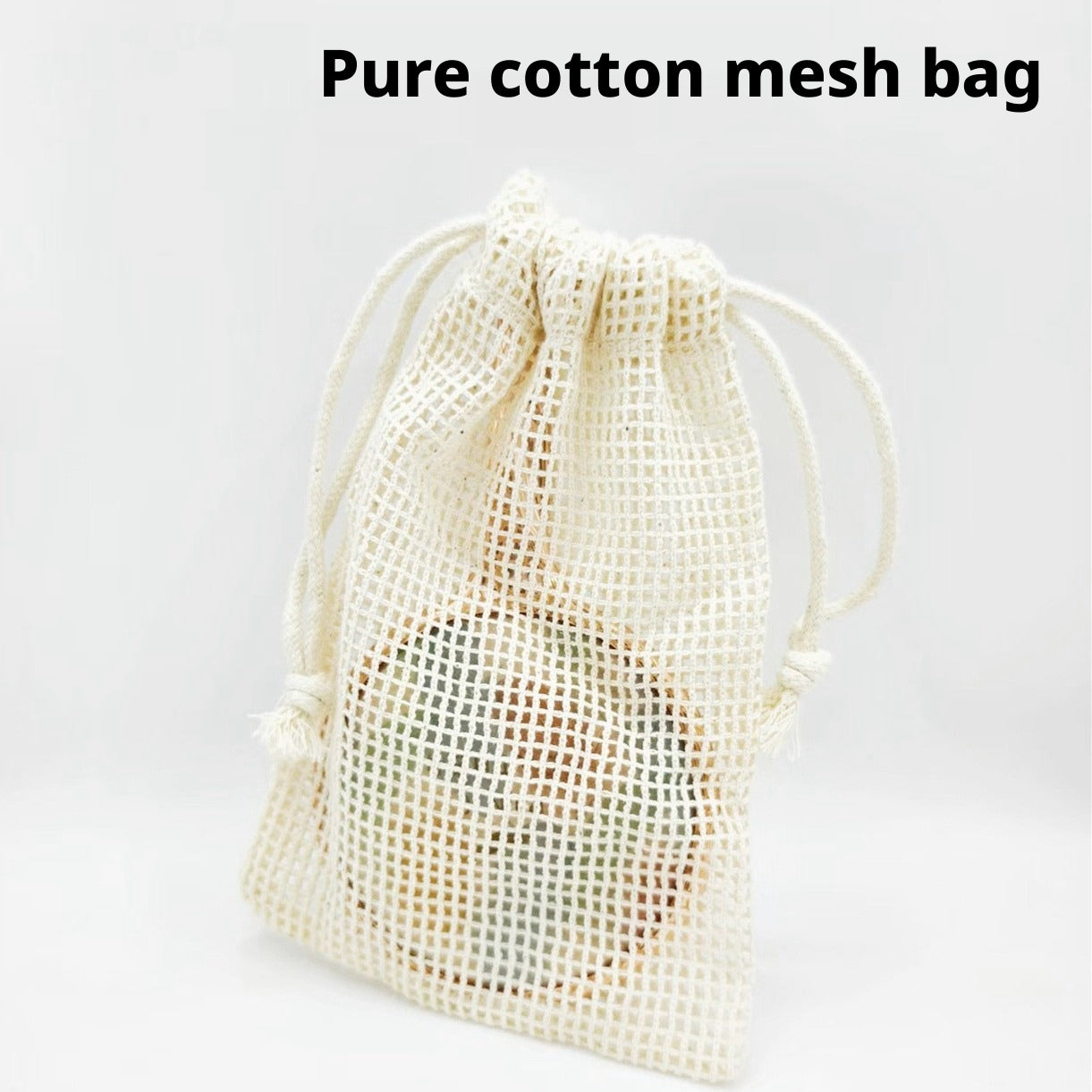 100PCS Cotton Mesh fabric Bags for Jewelry, Personalized Gift Pouch Packaging, Natural Fabric Drawstring Organza