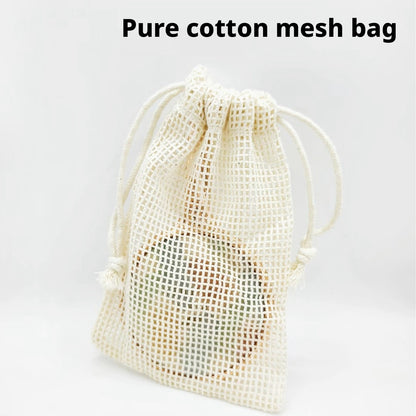 100PCS Cotton Mesh fabric Bags for Jewelry, Personalized Gift Pouch Packaging, Natural Fabric Drawstring Organza