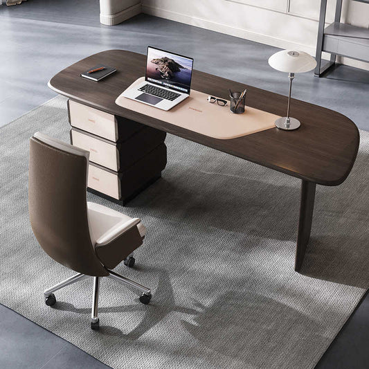 Modern minimalist desk designer study home advanced sense writing desk computer desk wabi-Sabi wind light luxury desk