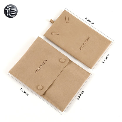 Jewelry pouch,Travel jewelry pouch,Small jewelry organizer,Suede jewelry pouch