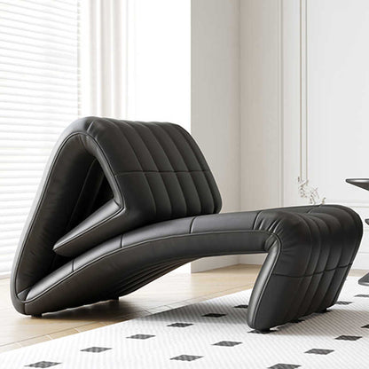 Barcelona single sofa chair designer balcony living room bedroom multi-functional lounge chair Fist chair leather