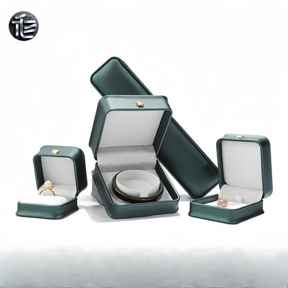 Leather Jewelry Box,Engagement Ring Box,Custom Jewelry Box for Small Business