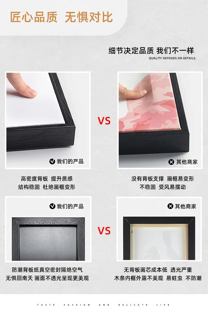 Silk scarf decoration painting modern light luxury high-end L painting V new clothing store cloakroom bedroom bedside hanging painting living room