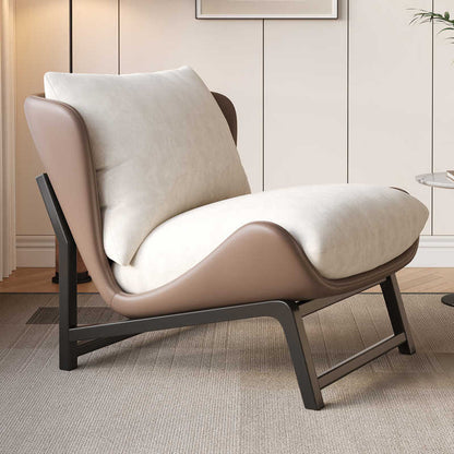 Nordic single sofa chair modern simple balcony lounge chair Italian minimalist living room Tiger chair designer lounge chair
