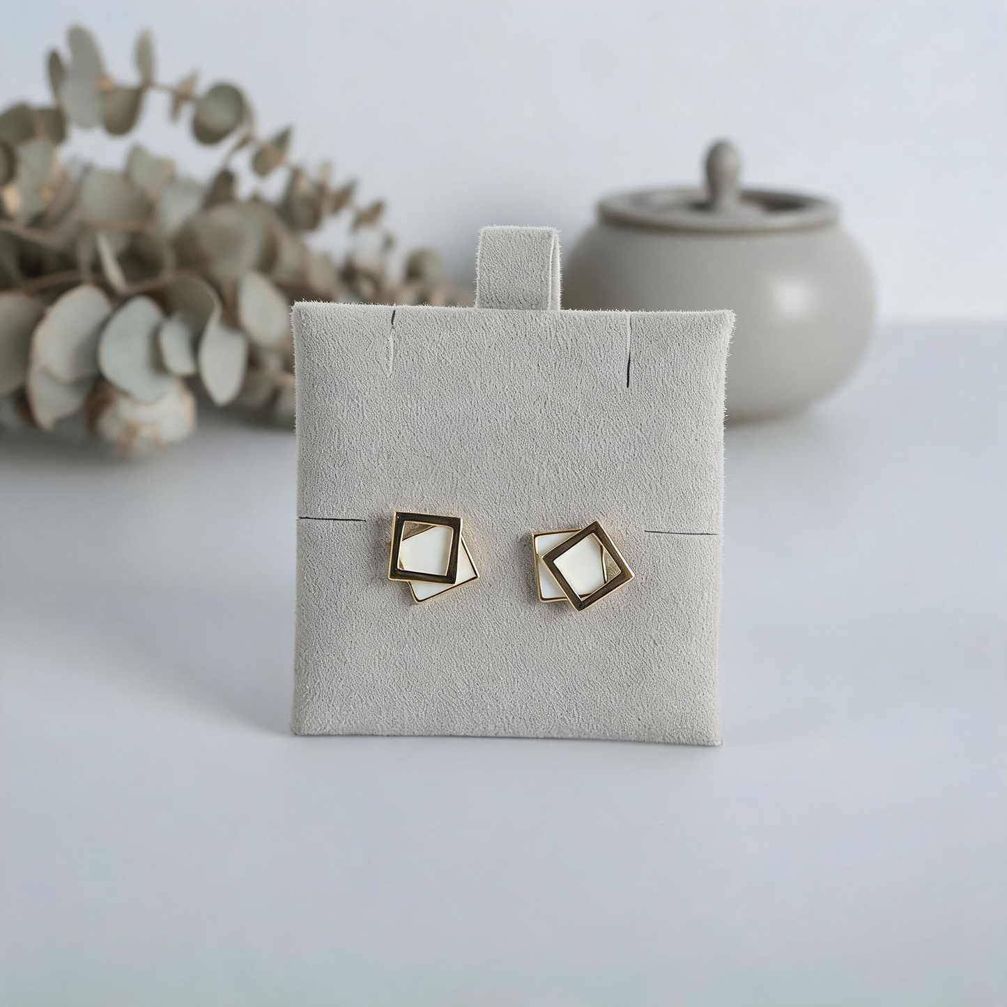 50pcs Soft Suede Pad with Custom Logo, Jewelry Storage Bags, Anti-Scratch Gift Packaging