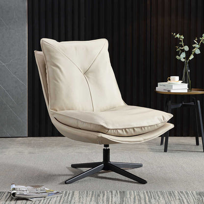 Designer sofa chair Light luxury living room rotating single chair balcony couch lounger lounge chair Bedroom lounge chair