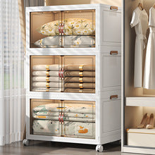 Children's clothes snacks toys Plastic locker Bedroom wardrobe locker Multi-layer storage cabinets