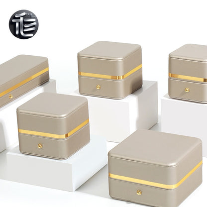 Luxury Jewelry Gift Box,Bridal Jewelry Box – Wedding Day Keepsake Organizer for Bride, Personalized Name & Date Gift