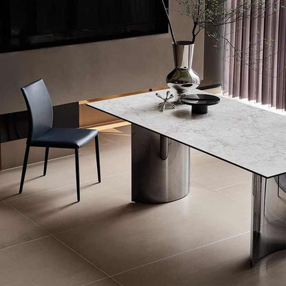 Light luxury home modern minimalist high-end dining table