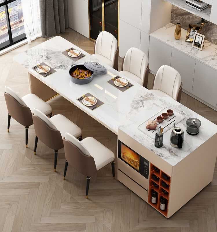 Light luxury solid wood dining chair