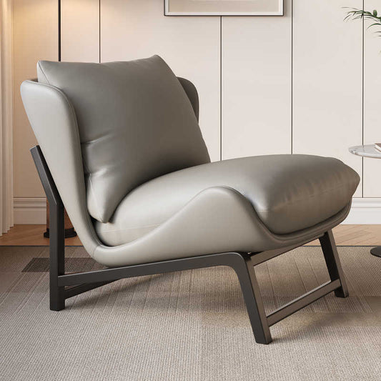 Nordic single sofa chair modern simple balcony lounge chair Italian minimalist living room Tiger chair designer lounge chair