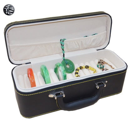 Travel Jewelry Case | Small Portable Organizer for Necklaces & Rings | Soft Velvet Pouch for Suitcase