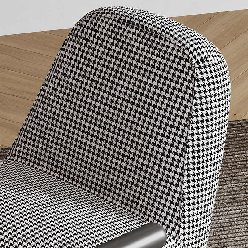 Italian net red creative simple single sofa chair light luxury minimalist living room thousand bird lattice leisure designer sofa chair