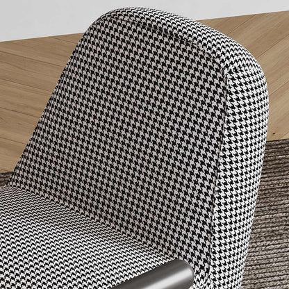 Italian net red creative simple single sofa chair light luxury minimalist living room thousand bird lattice leisure designer sofa chair
