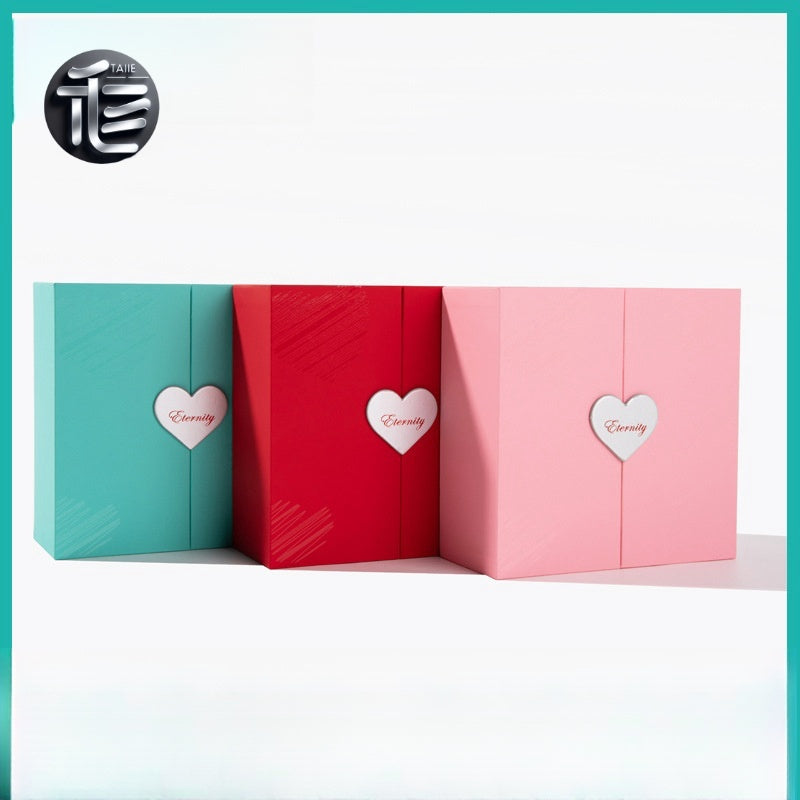 Gift box,jewelry box,ring box,fireworks,Festival box,Velvet Jewelry Box,Engagement Ring Box